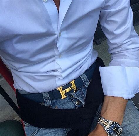 hermes belt outfit man|hermes snakeskin belt.